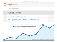 Google Analytics Principles